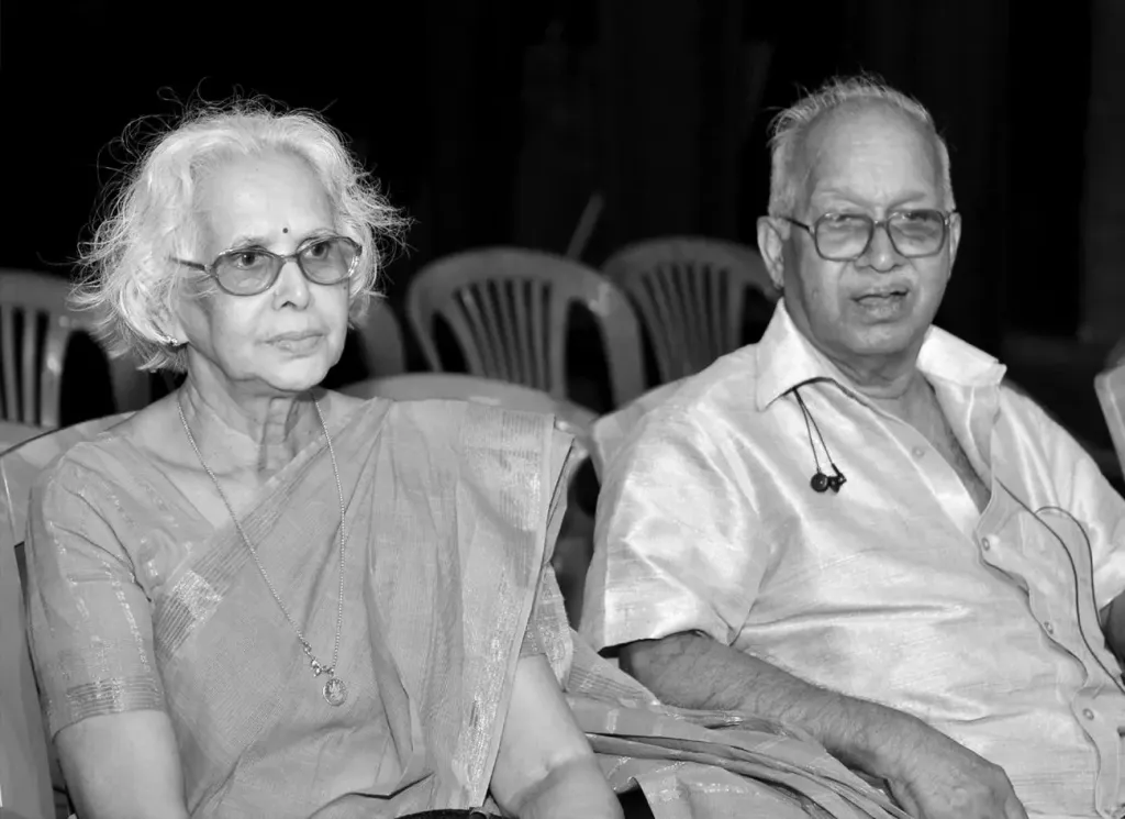 എം.പി. പരമേശ്വരൻ, ജീവിതപങ്കാളി ഭവാനി.