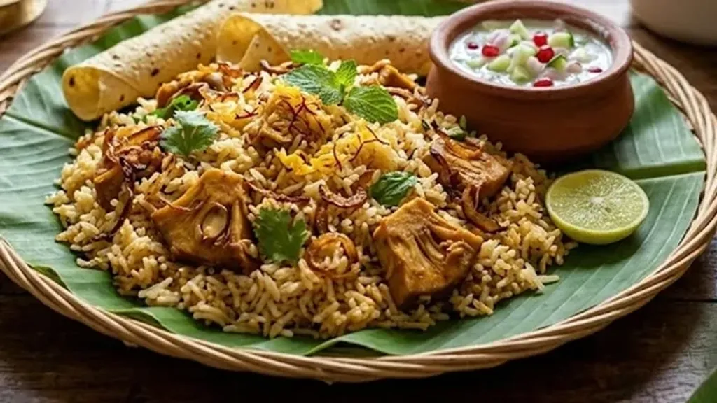 സത്യത്തിൽ ഞാനും ഒരിക്കലേ ചക്ക ബിരിയാണി കഴിച്ചിരുന്നുള്ളൂ, മുമ്പൊരിക്കൽ കണ്ണൂരിലെ ബന്ധുവീട്ടിൽ പോയപ്പോൾ. തലശ്ശേരി / മലബാർ ബിരിയാണികളെക്കാളും രുചിയും പ്രത്യേക സംതൃപ്തിയും അത് കഴിച്ചപ്പോൾ കിട്ടി. 