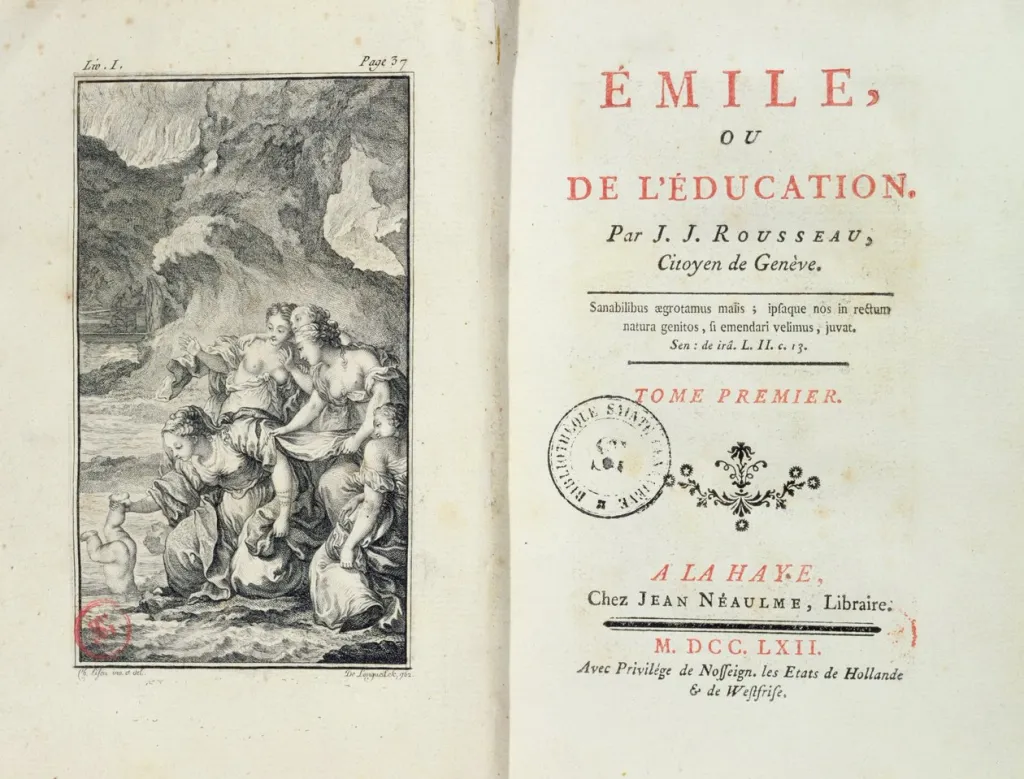 ജീൻ ജാക്വസ് റൂസ്സോ,  Émile (1762) എന്ന കൃതിയിലൂടെ ബാല്യം എന്നത് സംരക്ഷിക്കപ്പെടേണ്ട, പ്രത്യേക വികാസനിയമങ്ങളുള്ള ഒന്നാണെന്ന് വാദിച്ചു.