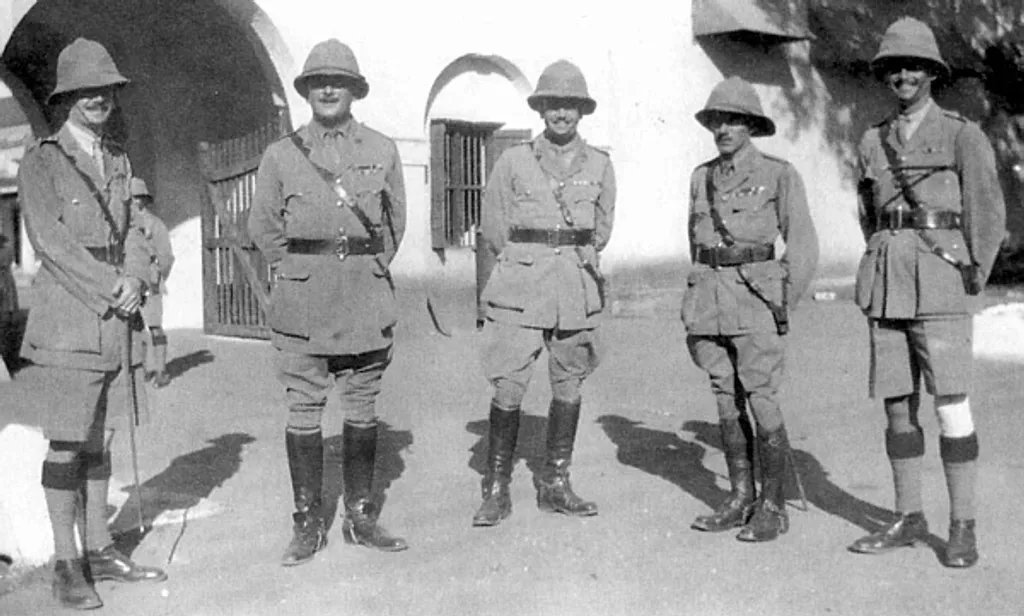 1921-ൽ ബാംഗ്ലൂരിൽ നിന്ന് മലബാറിലേക്ക് വിന്യസിക്കപ്പെട്ട ഡോർസെറ്റ് സേന.
