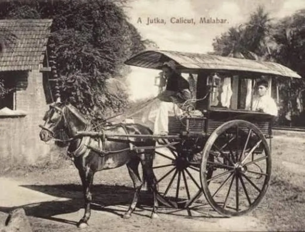 1930 കളിലെ മലബാറിലെ ഒരു തെരുവ്.