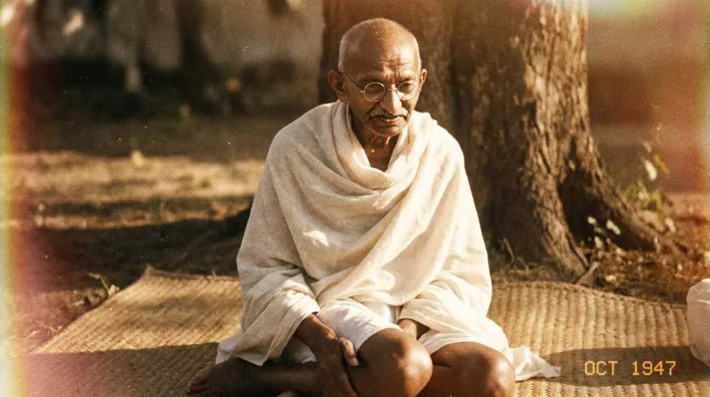 ഡിജിറ്റൽയുഗത്തിൽ ഗാന്ധി ചരിത്രപുരുഷൻ എന്നതിലുപരി നിസ്സാരമായി പുനർനിർമ്മിക്കപ്പെടാവുന്ന സാംസ്കാരികഉൽപ്പന്നമായി മാറിക്കൊണ്ടിരിക്കുന്നു.